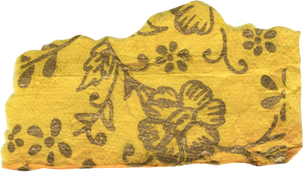 Yellow Patterned Paper